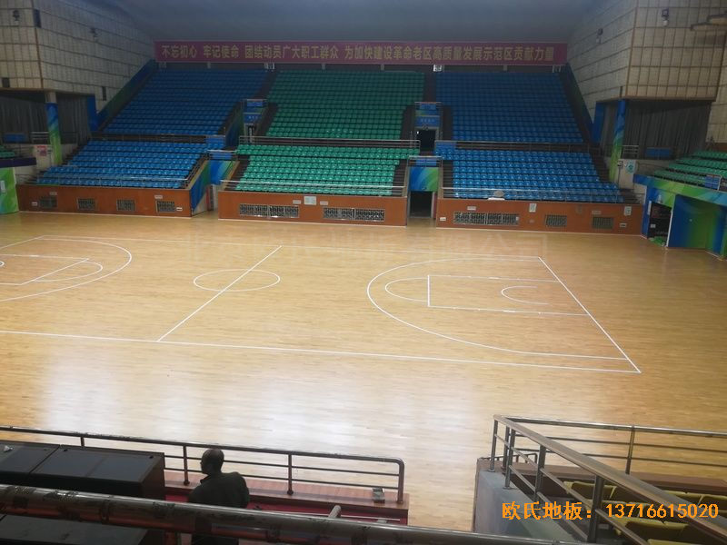 贛州體育館運動地板安裝案例