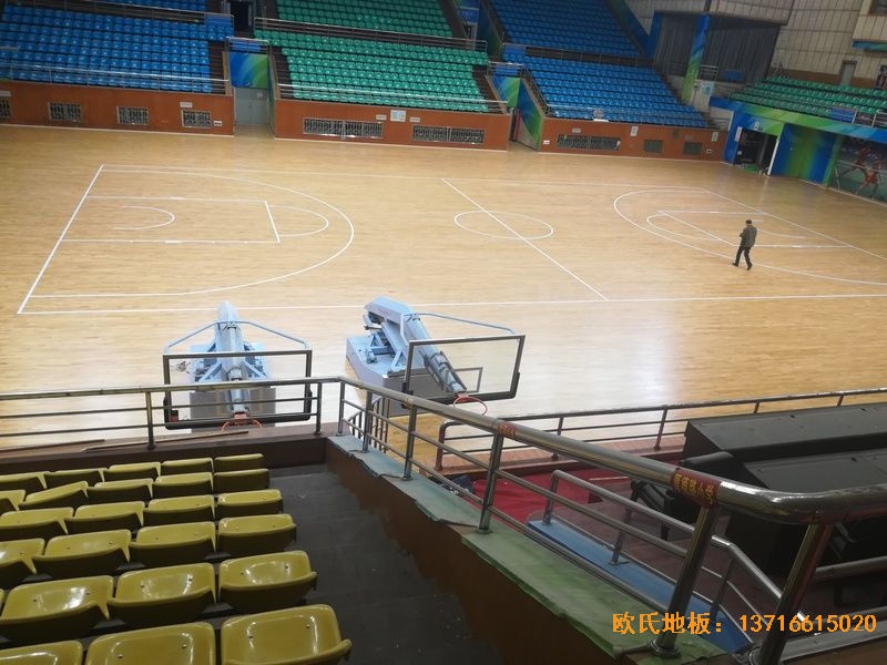 贛州體育館運動地板安裝案例