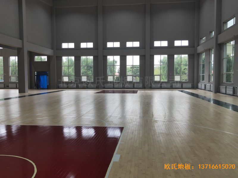 遼寧沈陽于洪機場體育地板安裝案例