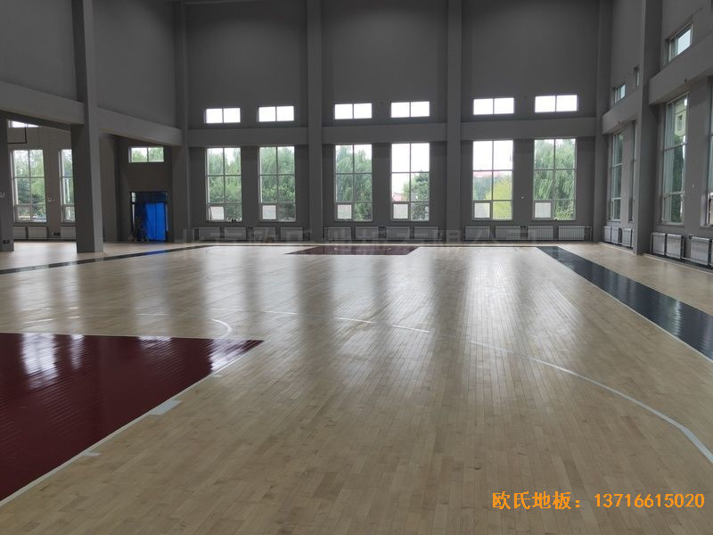遼寧沈陽于洪機場體育地板安裝案例