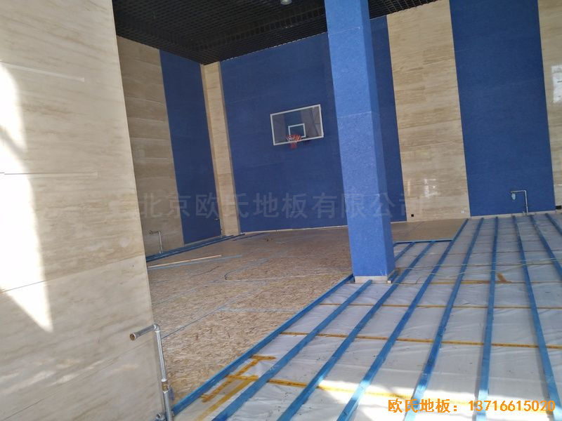 內(nèi)蒙古赤峰中國稅務(wù)總局職工活動中心運動木地板施工案例