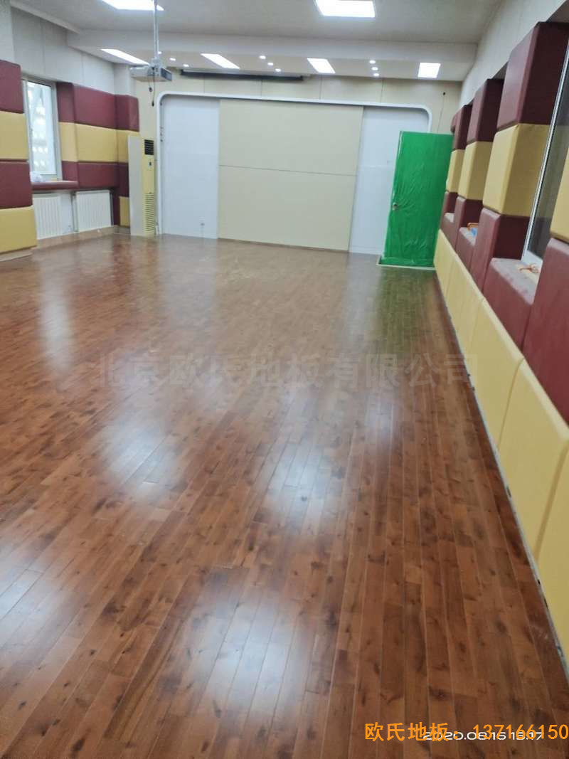 北京中國(guó)礦業(yè)大學(xué)附屬中學(xué)體育木地板施工案例