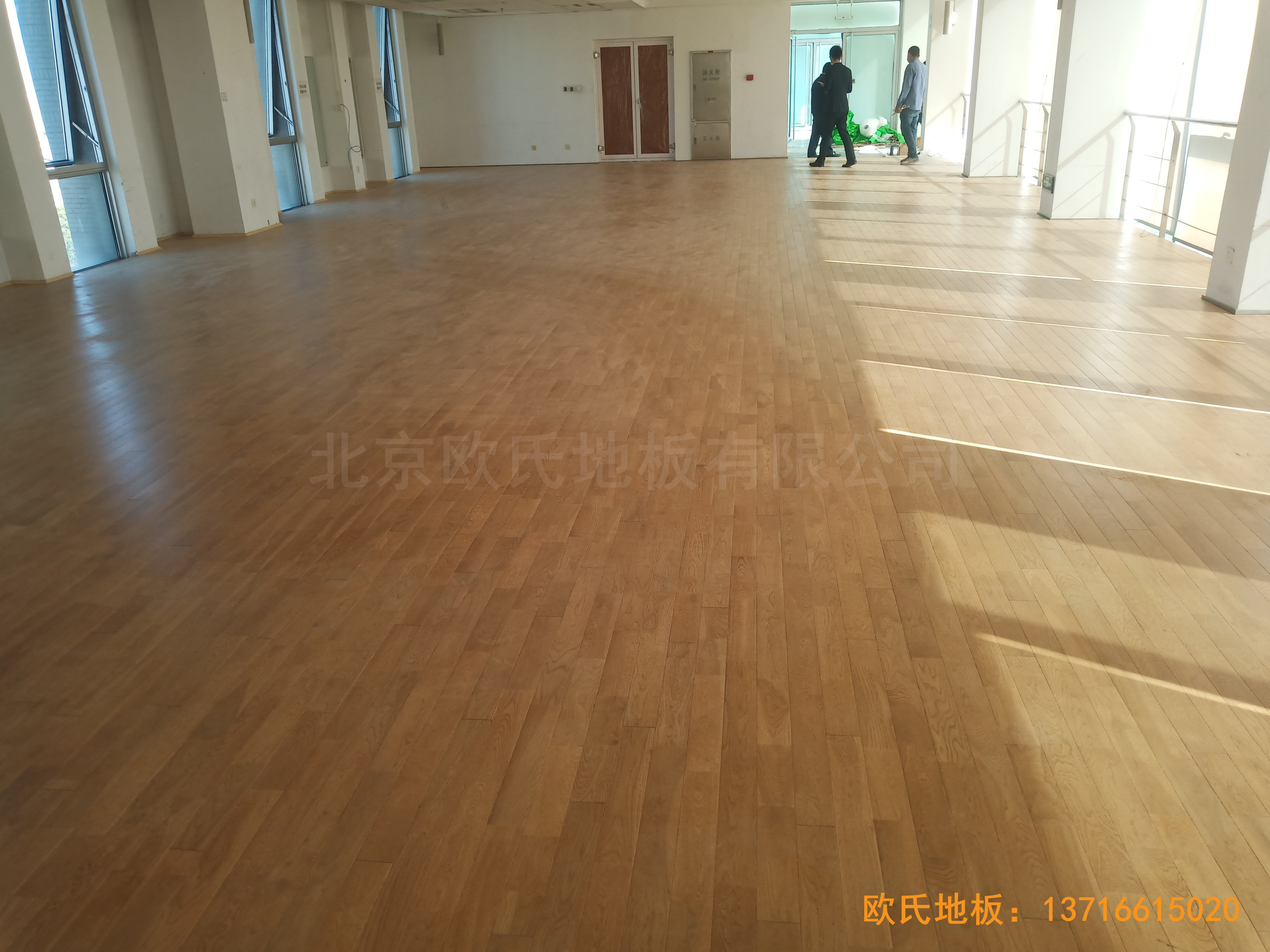 中國(guó)科學(xué)院技術(shù)研究所運(yùn)動(dòng)館體育木地板鋪裝案例5