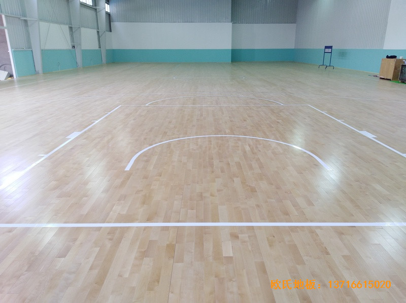 江西運動地板鋪設(shè)案例0