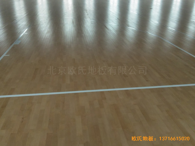 北京師范大學(xué)籃球館運動地板安裝案例3