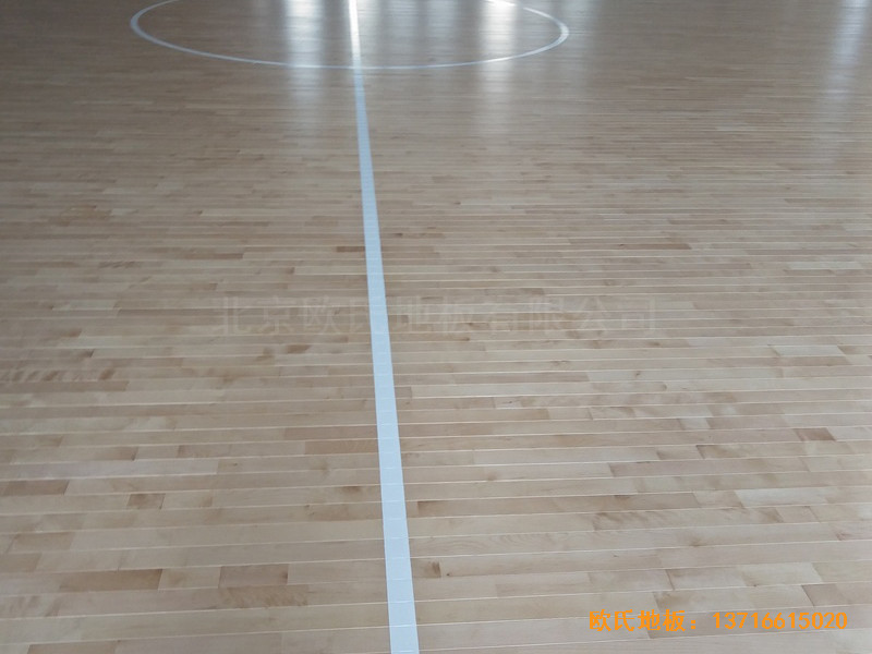 北京師范大學(xué)籃球館運動地板安裝案例4
