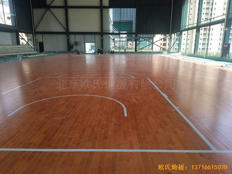 四川瀘州合江縣人民法院籃球館運(yùn)動(dòng)木地板鋪設(shè)案例1