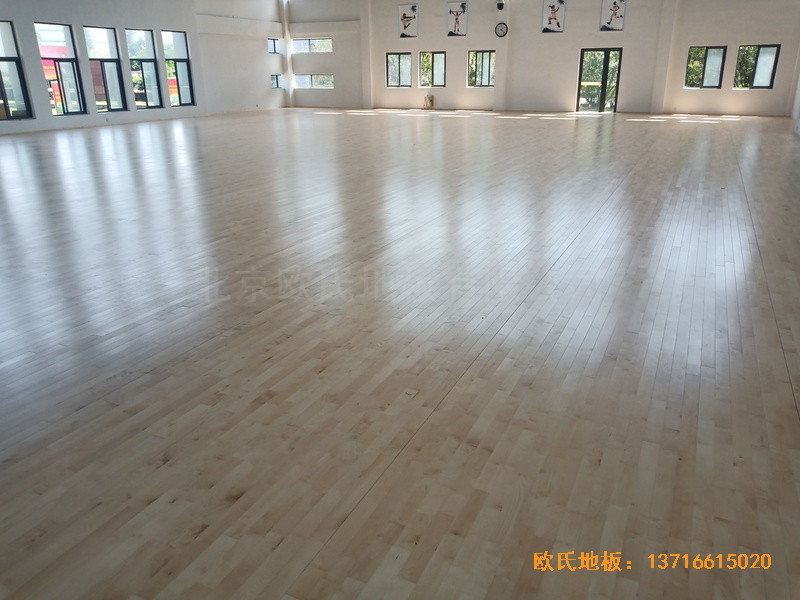 寧波中國石油儲(chǔ)蓄基地運(yùn)動(dòng)館運(yùn)動(dòng)地板安裝案例4