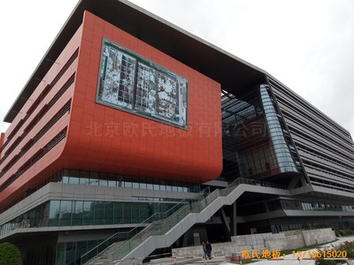江蘇揚州市廣陵區(qū)體操館運動地板鋪裝案例
