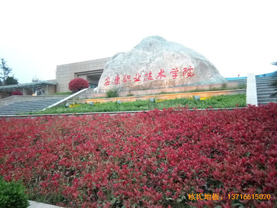 陜西安康職業(yè)技術(shù)學(xué)院籃球館運(yùn)動木地板施工案例