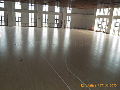 北京師范大學籃球館運動地板安裝案例
