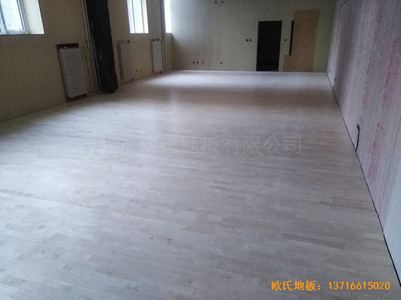北京朝陽運(yùn)動(dòng)館運(yùn)動(dòng)地板安裝案例
