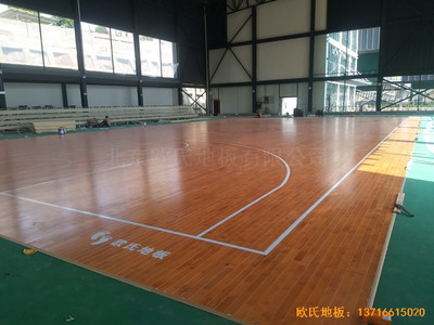四川瀘州合江縣人民法院籃球館運(yùn)動(dòng)木地板鋪設(shè)案例